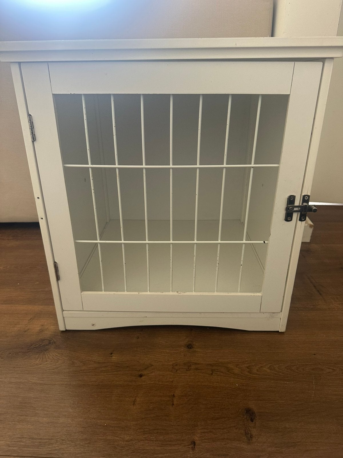 Kleine bench wit, Dieren en Toebehoren, Ophalen of Verzenden, Gebruikt