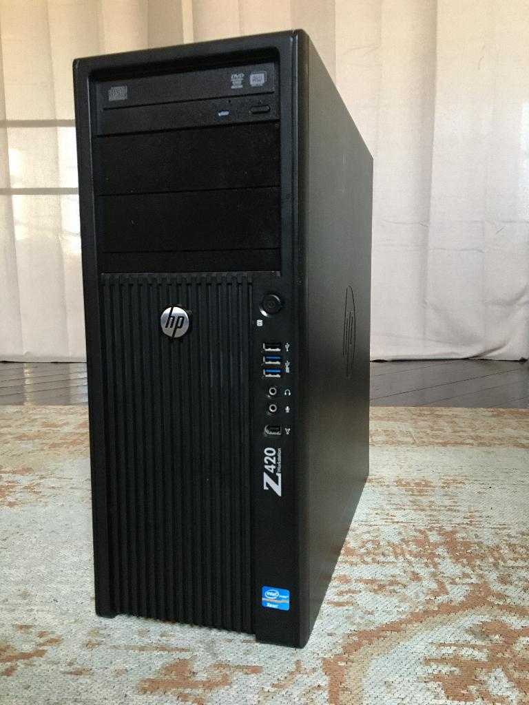 HP z420 desktop computer, Computers en Software, Desktop Pc's, Ophalen, Gebruikt, HP PC, Intel Xeon