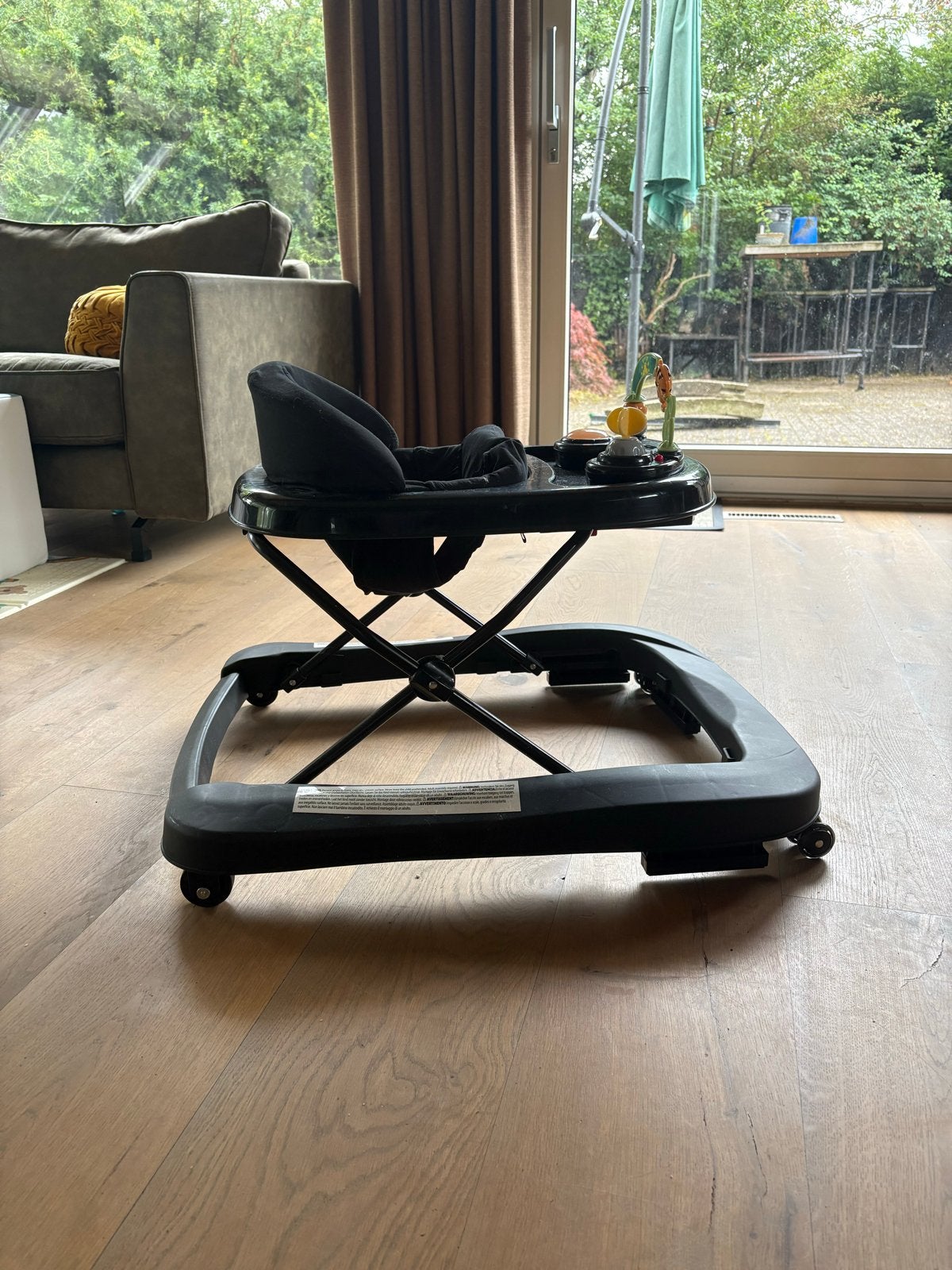 Deryan 2-in-1 Loopwagen - 3 Hoogtes Verstelbaar, Kinderen en Baby's, Overige Kinderen en Baby's, Ophalen, Zo goed als nieuw