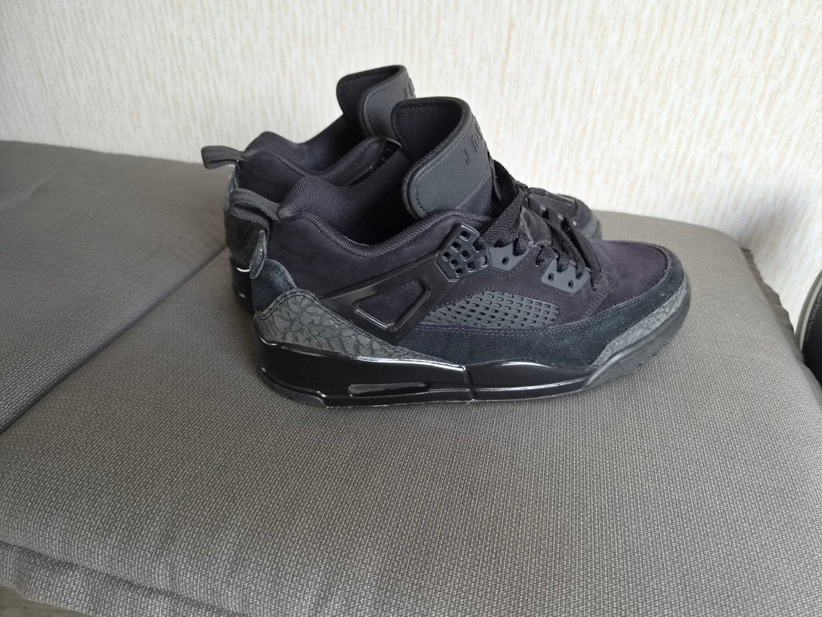Nike Air Jordan Spizike Low Zwart/Antraciet - Zo goed als ni, Zwart, Ophalen of Verzenden, Jordan, Sneakers of Gympen