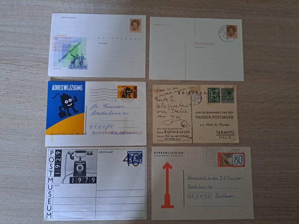 Nederland briefkaarten en adreswijzigingen, Ophalen of Verzenden, Briefkaart