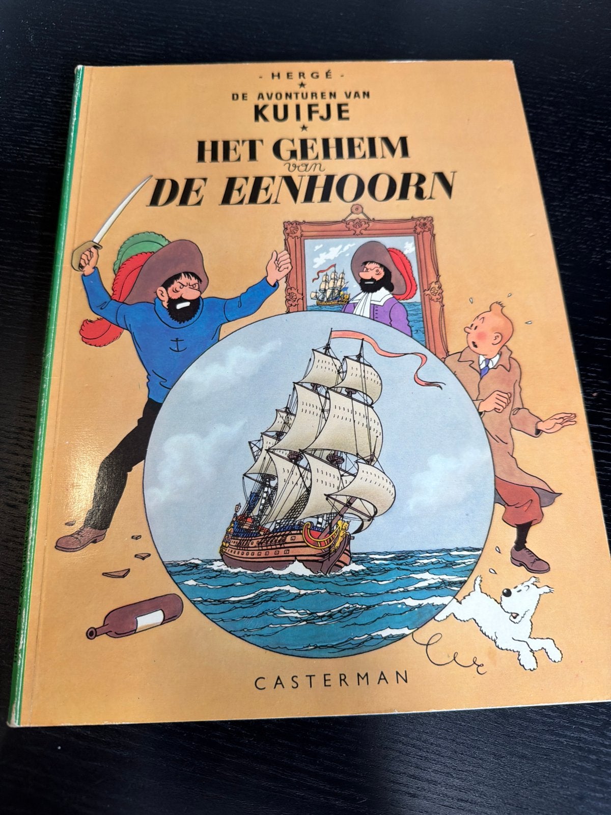 Kuifje: Het Geheim van de Eenhoorn - Klassiek Stripboek, Eén stripboek, Ophalen of Verzenden, Gelezen