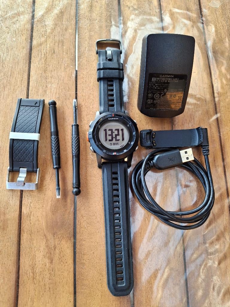 Garmin Fenix, GARMIN, Gebruikt, Hoogte, Zwart