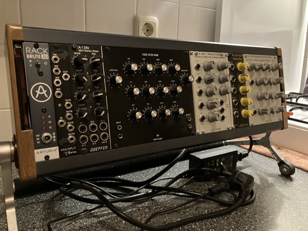 Arturia RackBrute 3U inclusief modules., Ophalen, Zo goed als nieuw, Overige aantallen, Overige merken
