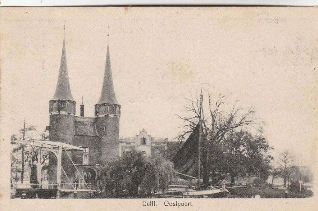 delft- oostpoort, Ophalen of Verzenden, Voor 1920, Zuid-Holland