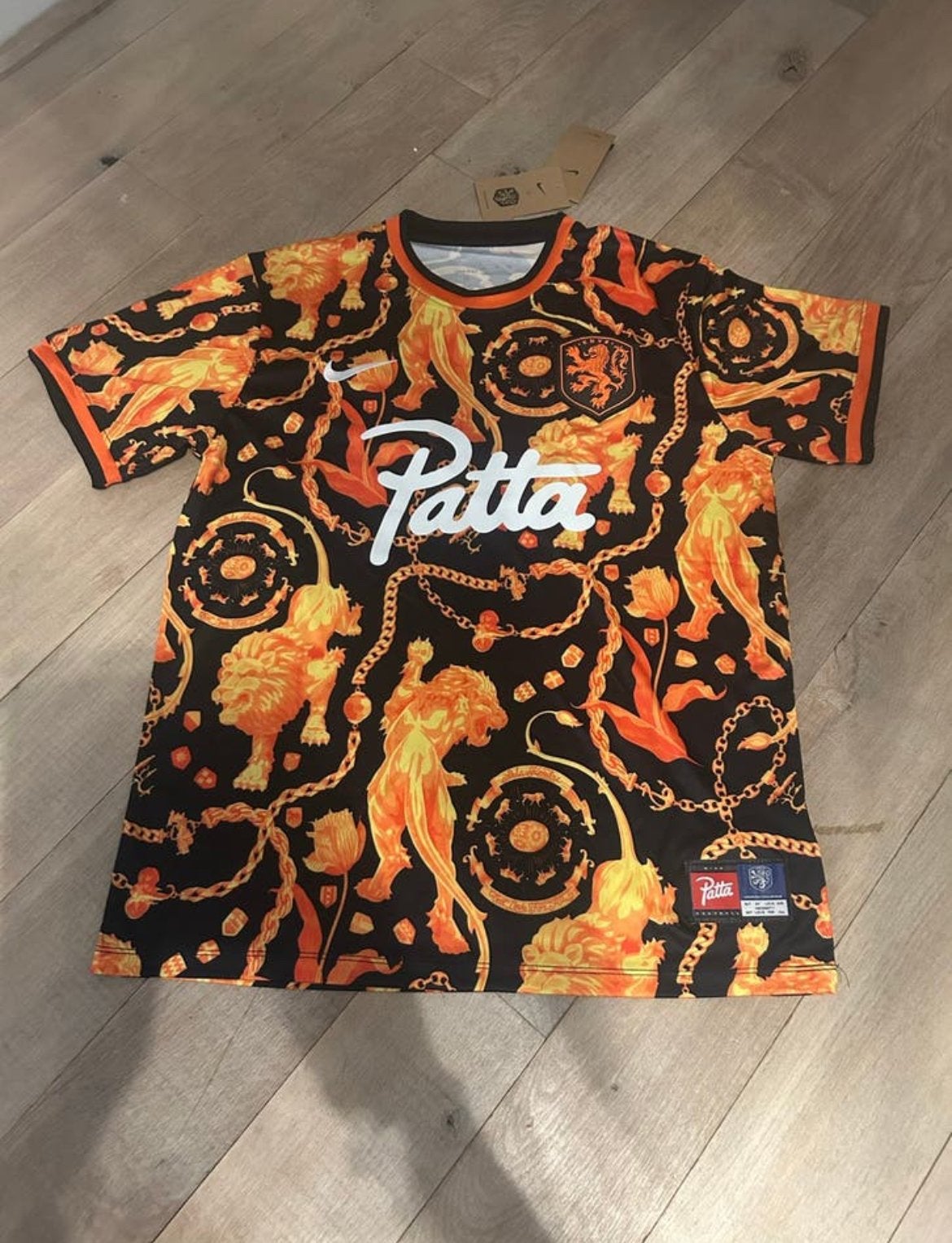 Patta x Nike Holland voetbalshirt - Maten S t/m XXL, Ophalen of Verzenden, Nieuw, Maat 46 (S) of kleiner, Zwart