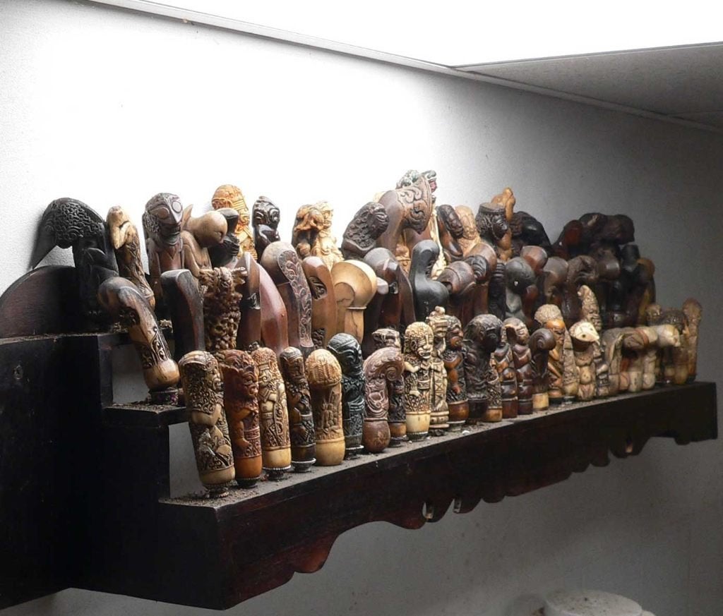 Keris grepen GR3 Kris ukiran kunst beeld Indonesie Indie