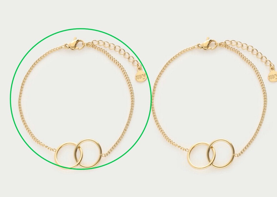 MyJewellery gouden armband, Ophalen of Verzenden, Zo goed als nieuw, Goud