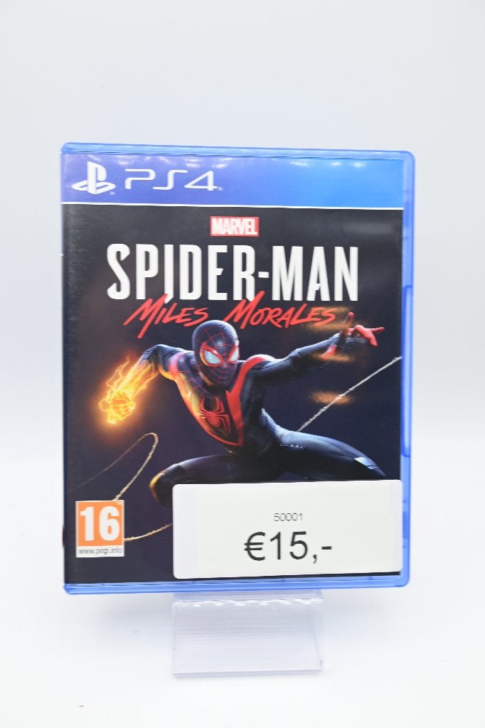 Spider-Man Miles Morales PS4, Spelcomputers en Games, Games | Sony PlayStation 4, Gebruikt, Avontuur en Actie, 1 speler, Vanaf 16 jaar