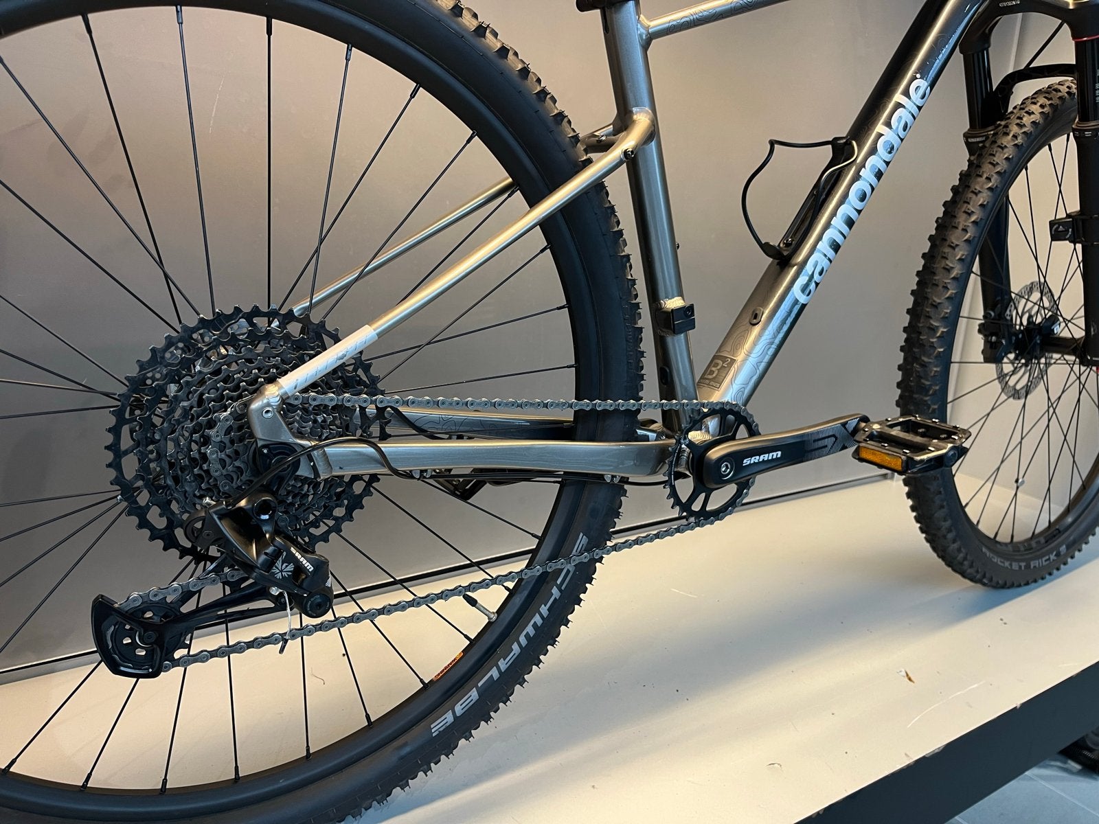 Cannondale Trail 1 MTB - Maat M - Sram NX 1x12 - Rockshox Re, Geerensteinlaan 57, Gebruikt, Vering, 10 tot 15 versnellingen
