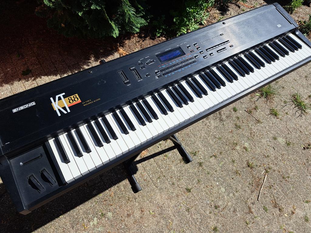 Ensoniq KT88, Gebruikt, 88 toetsen, Met midi-aansluiting, Ophalen