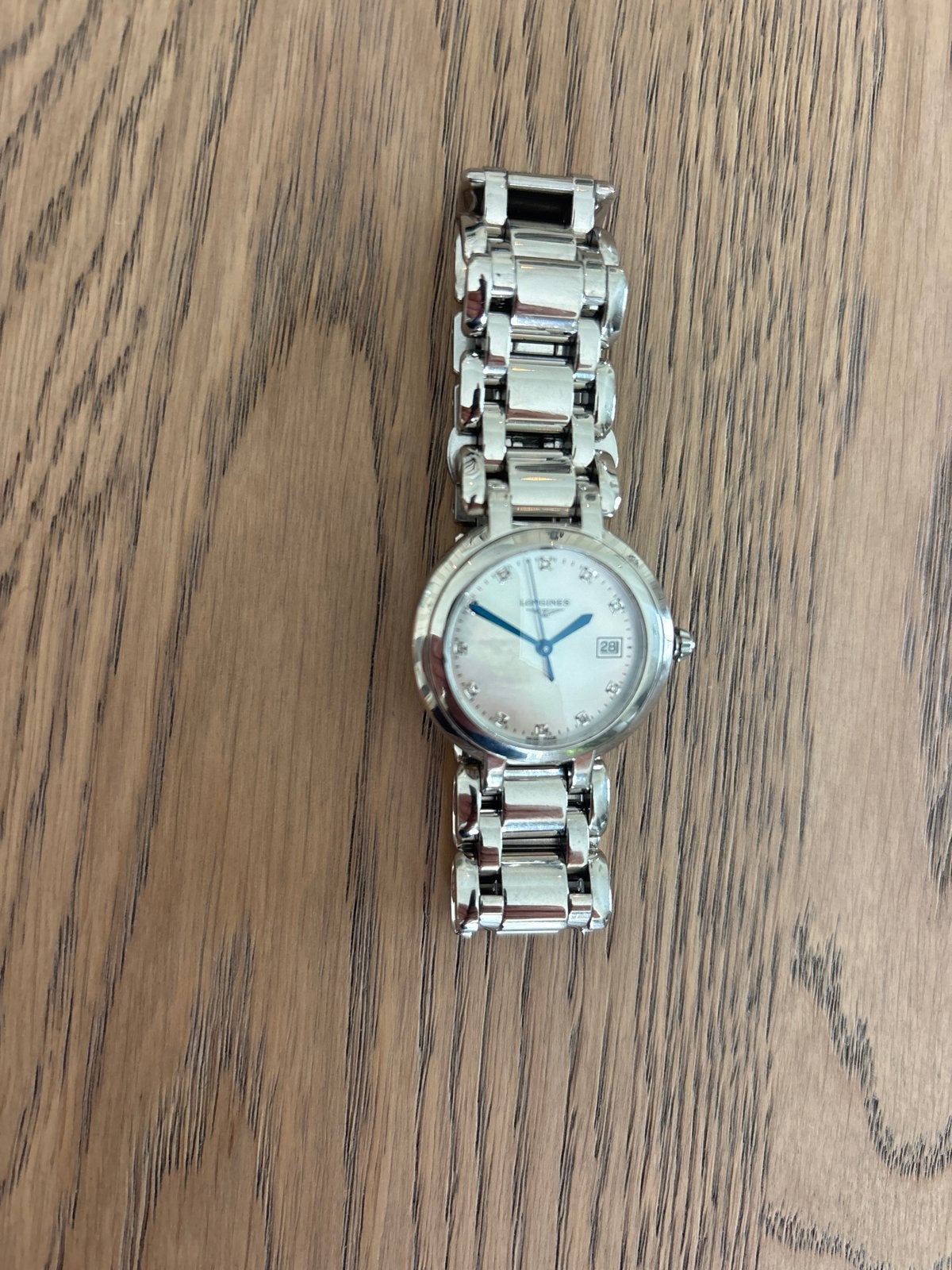 Longines Primaluna Dameshorloge - Zo goed als nieuw, Overige merken, Staal, Polshorloge, Ophalen of Verzenden