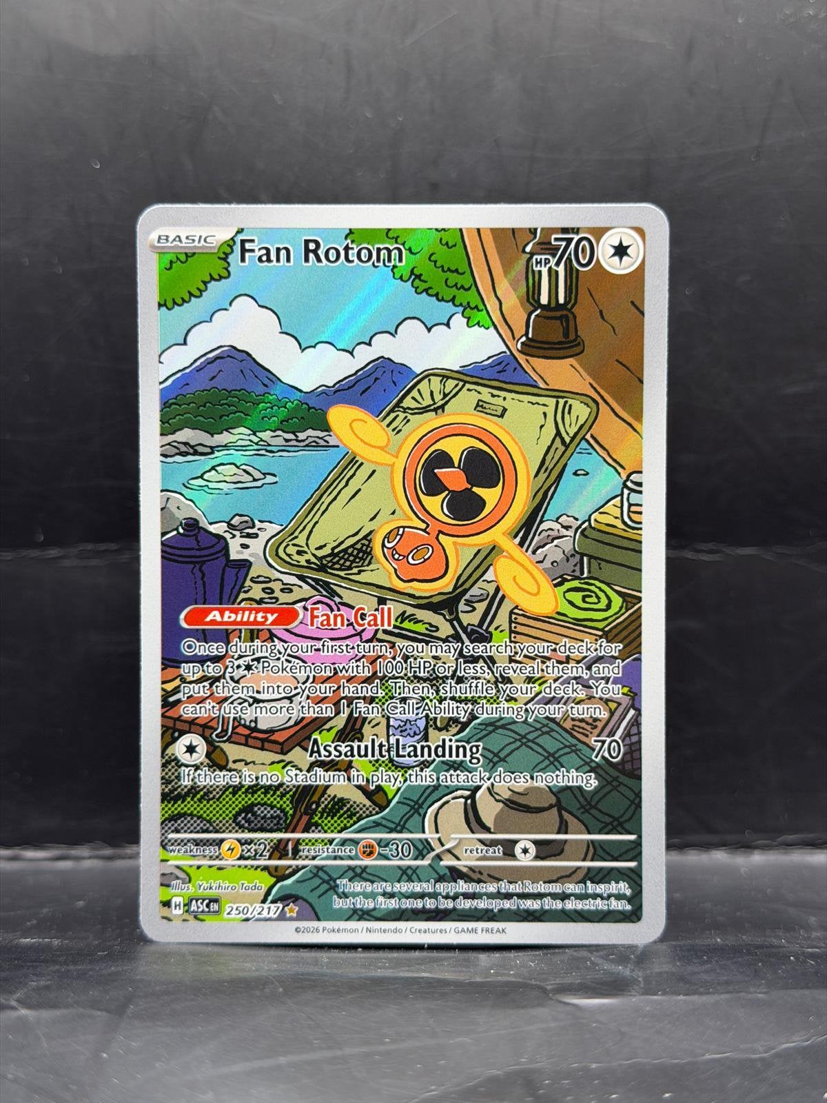 Pokemon Ascended Heroes - Fan Rotom 250/217, Ophalen of Verzenden, Zo goed als nieuw