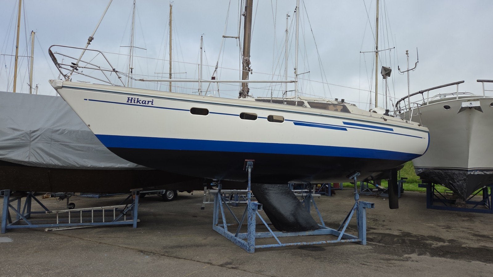 Dehler Optima 9.2, Ophalen, Dehler