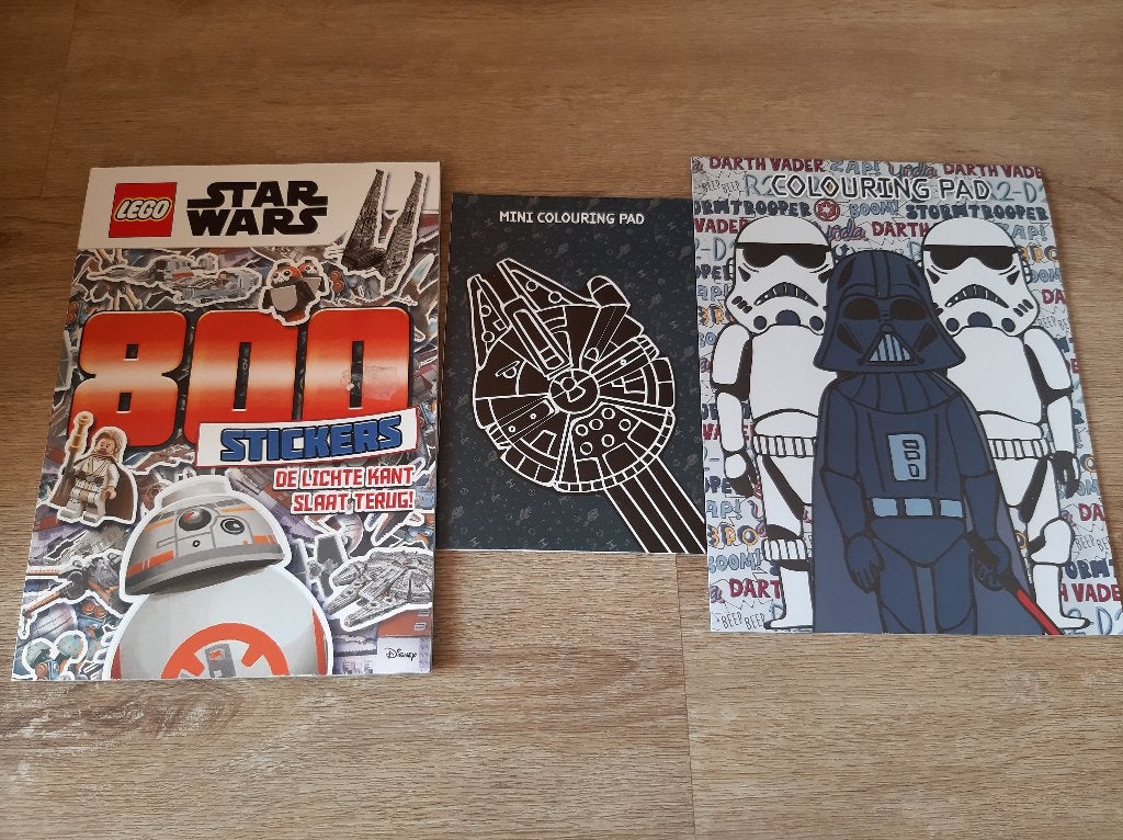 Disney Star Wars lego doe boek kleurboek en, Ophalen of Verzenden, Zo goed als nieuw, Boek of Poster