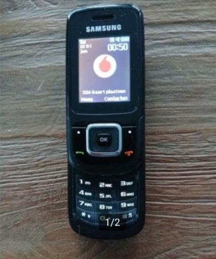 Mobiele telefoon, Telecommunicatie, Gebruikt, Overige modellen, Geen camera, Zwart