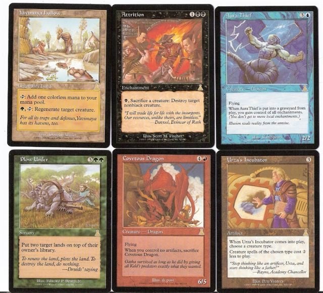 (017) MAGIC kaarten van serie Urza’s Destiny, Verzenden, Zo goed als nieuw, Meerdere kaarten