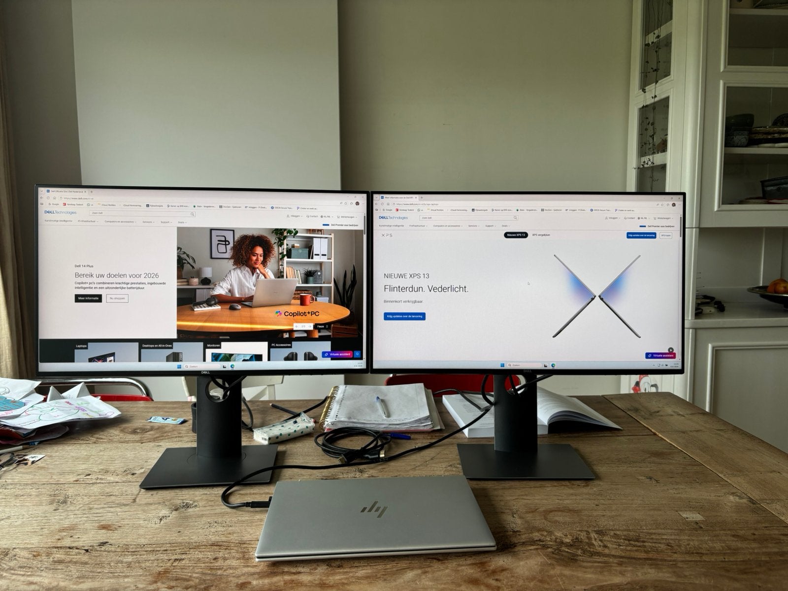Dell monitoren: U2419H en U2419HC, Computers en Software, Monitoren, IPS, In hoogte verstelbaar, Full HD, Zo goed als nieuw