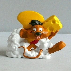 Speedy Gonzales  ca. 8 cm., Ophalen of Verzenden, Zo goed als nieuw, Beeldje of Figuurtje