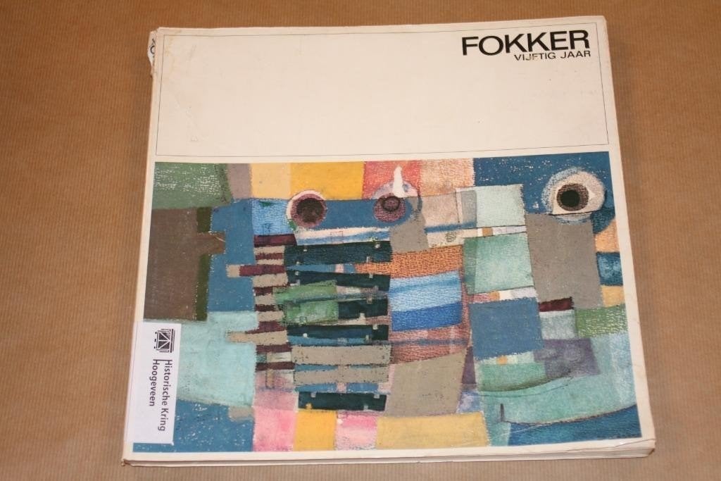 Fokker 50 Jaar — Jubileumboek Vliegtuigfabriek 1969, Gebruikt, Schaalmodel, -, -
