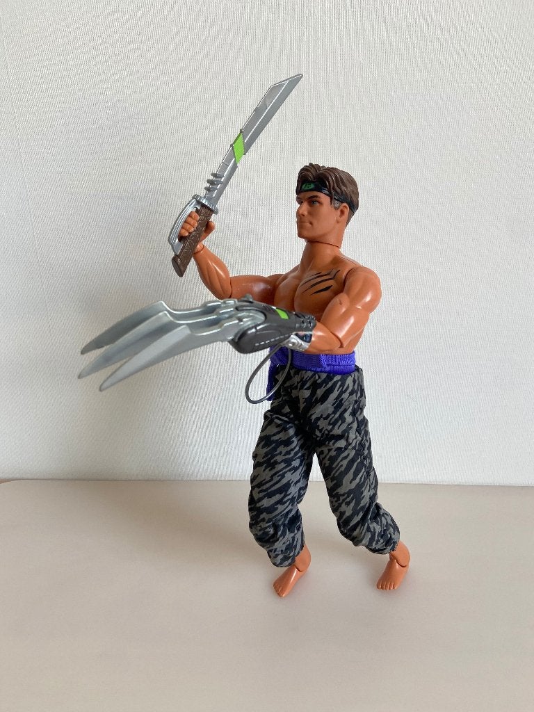 Max Steel pop figuur Panther Claw Klauw 30 cm, Ophalen of Verzenden, Zo goed als nieuw