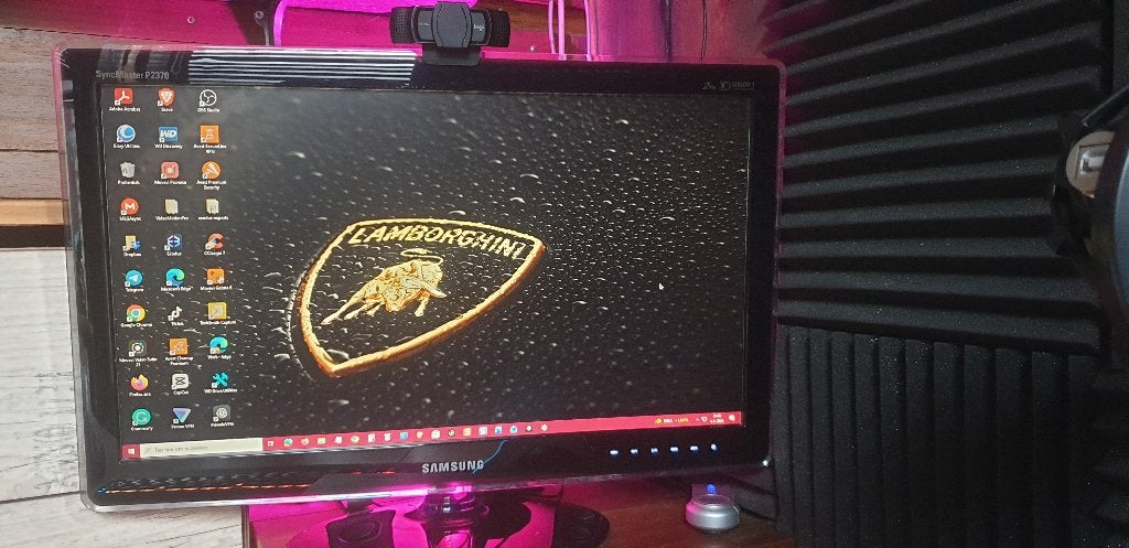 Samsung Full HD  23 Inch Monitor - KOOPJE ZGAN, Computers en Software, IPS, Full HD, Ophalen of Verzenden, Zo goed als nieuw