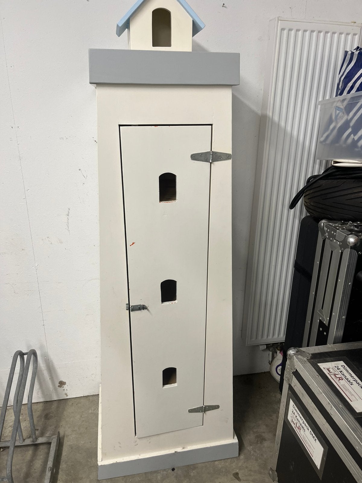 Vuurtoren klerenkast kinderkamer, Huis en Inrichting, Kasten | Lockerkasten, Ophalen, Zo goed als nieuw