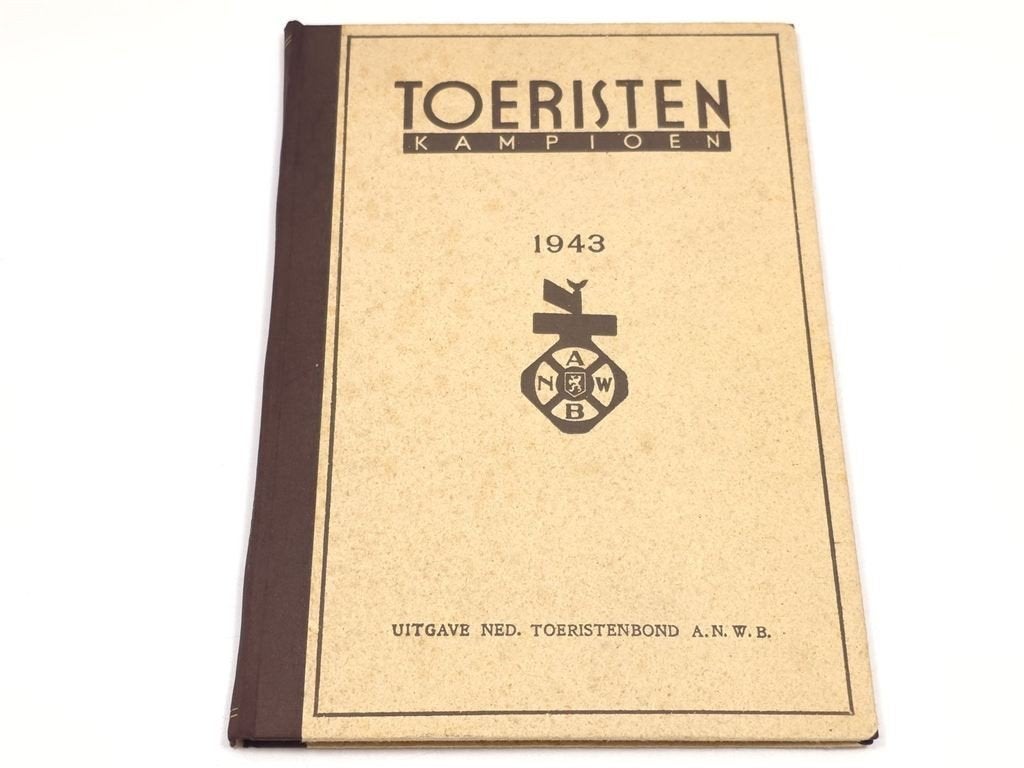 Toeristenkampioen 1943 — ANWB Oorlogsjaargang, Ophalen of Verzenden, Gelezen, Sport en Vrije tijd