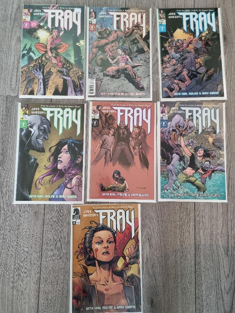Fray Comics - Joss Whedon - Buffy, Boeken, Strips | Comics, Meerdere comics, Ophalen of Verzenden, Gelezen, Amerika
