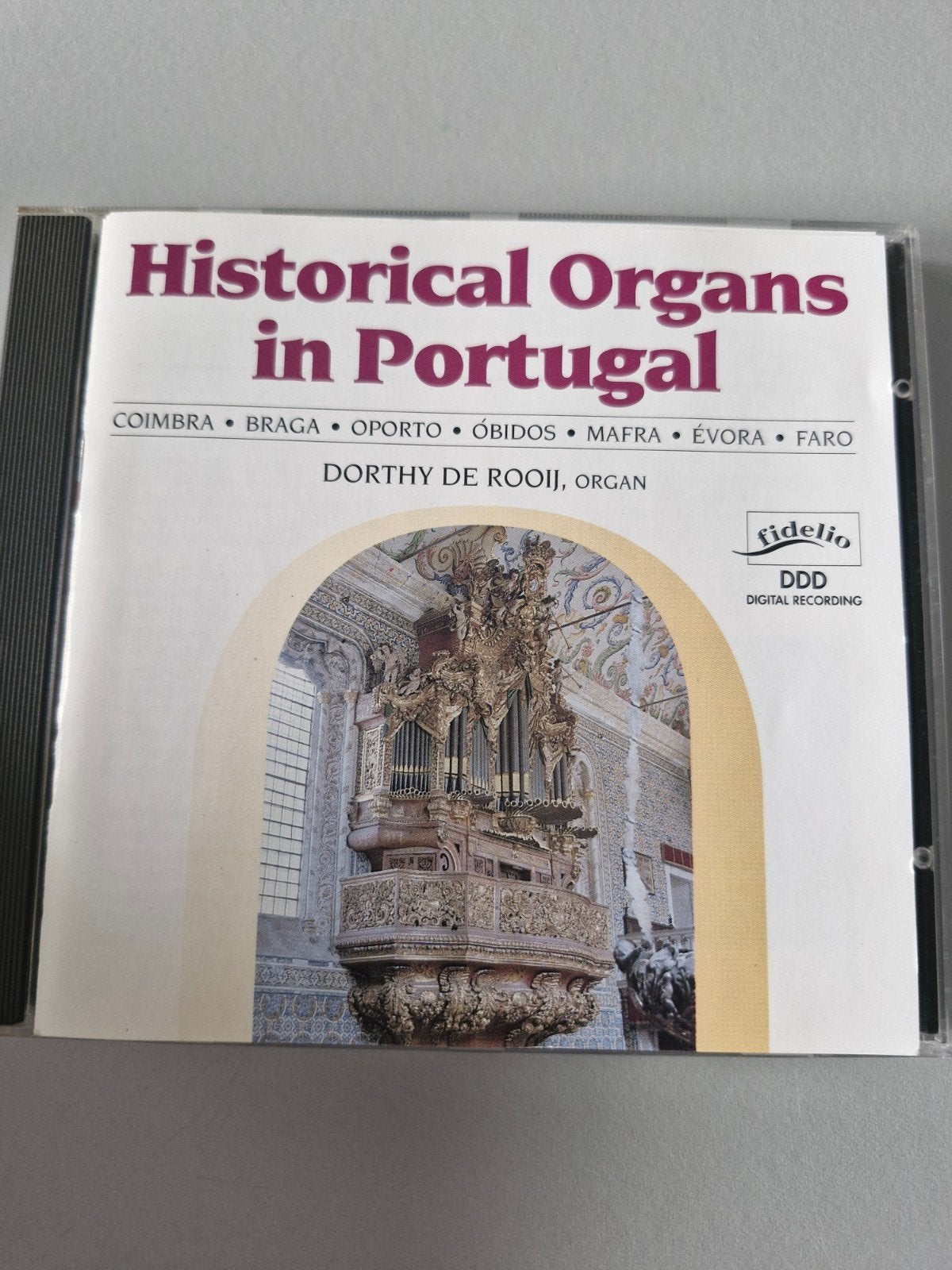 Dorthy de Rooij - Historische Orgels in Portugal CD, Ophalen of Verzenden, Gebruikt, Album