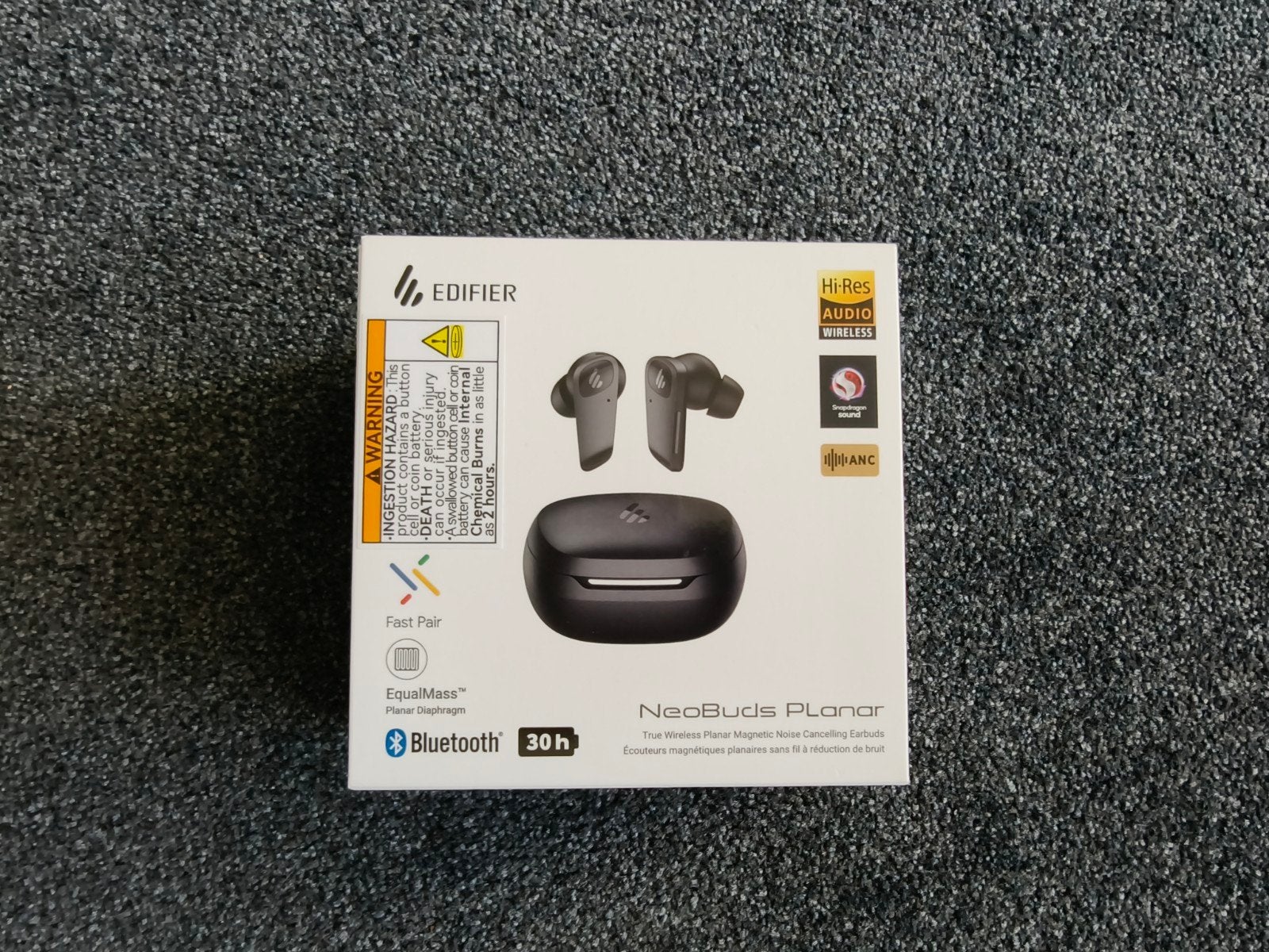 Edifier NeoBuds Planar Hi-Res Audio Draadloze Oordopjes, Audio, Tv en Foto, Koptelefoons, In-ear, P.O. Box 626, North Point, Hong Kong