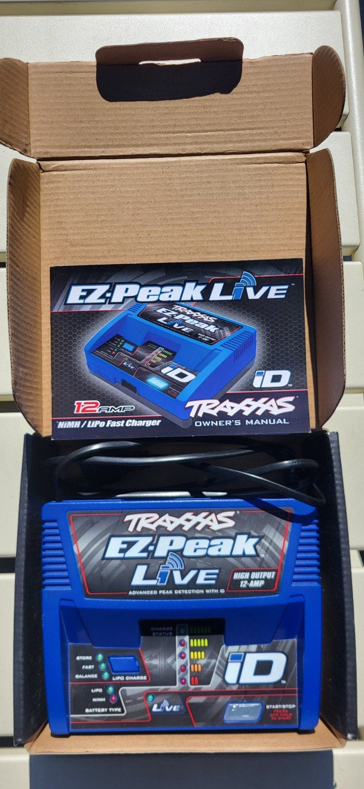 Traxxas EZ-Peak Live 12-amp iD Snellader, Zo goed als nieuw, Onderdeel, Overige schalen, Overige typen
