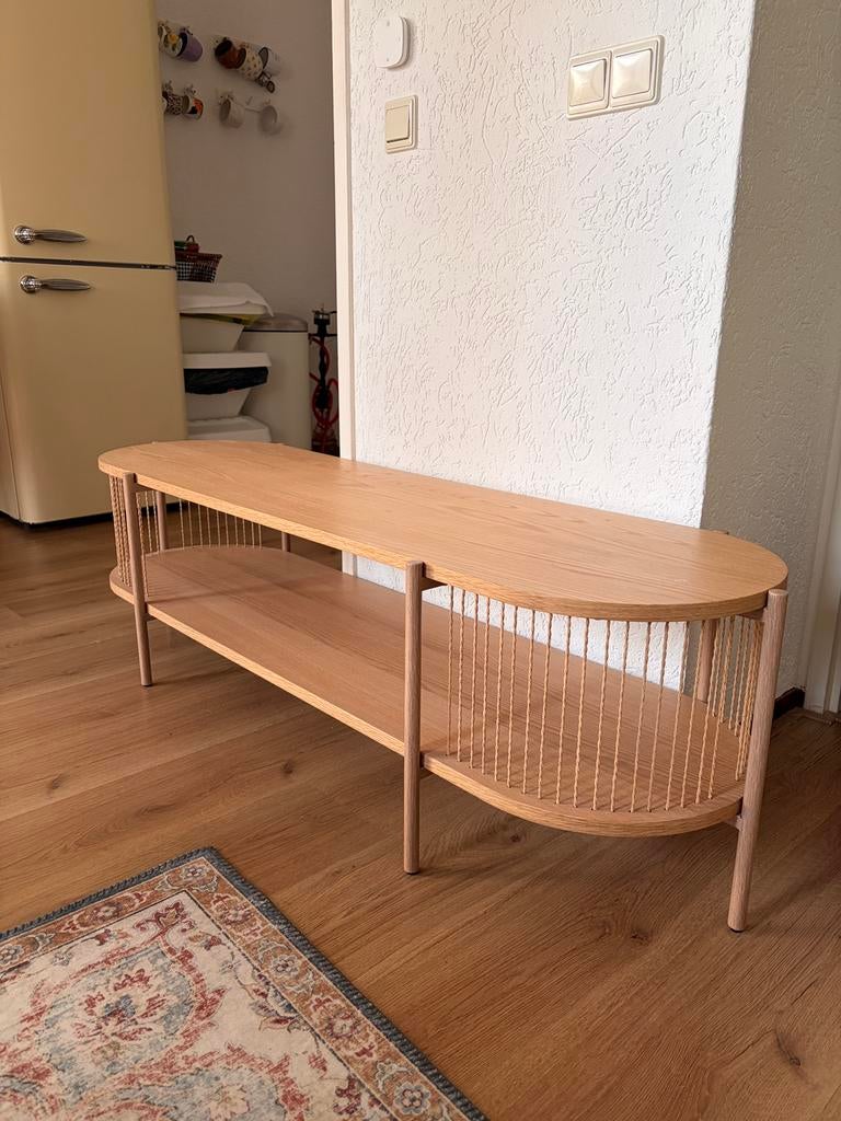 JYSK tv meubel SNESLEV, Huis en Inrichting, Ophalen, 100 tot 150 cm, Zo goed als nieuw, Minder dan 100 cm