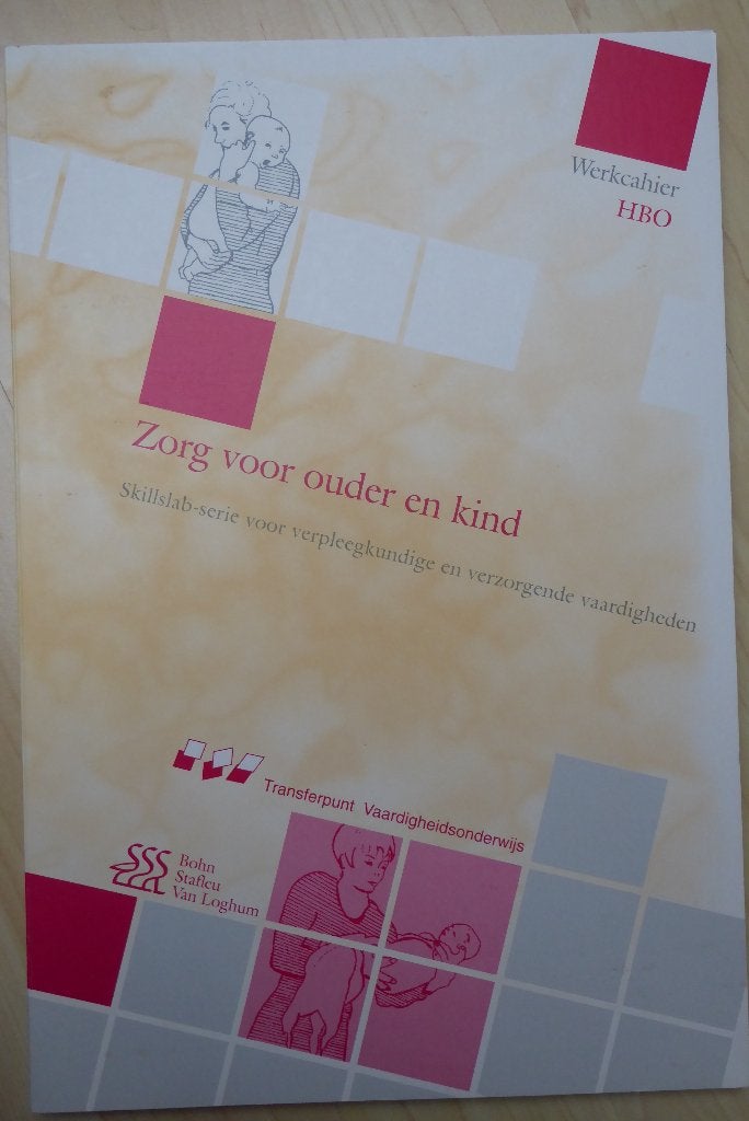 'Werkcahier HBO - Zorg voor ouder en kind, Ophalen of Verzenden, Beta, Zo goed als nieuw, HBO