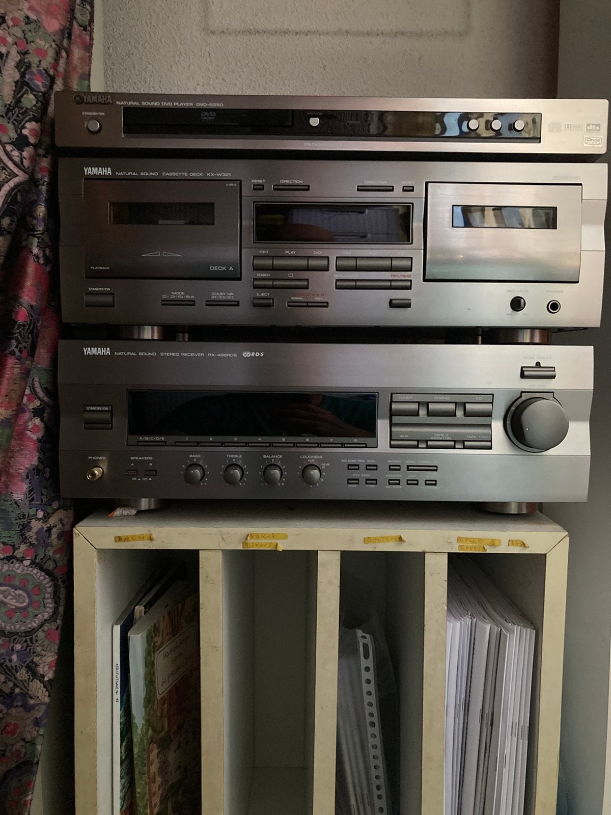Yamaha stereo set zo goed als nieuw, Ophalen of Verzenden, Zo goed als nieuw, Overige merken