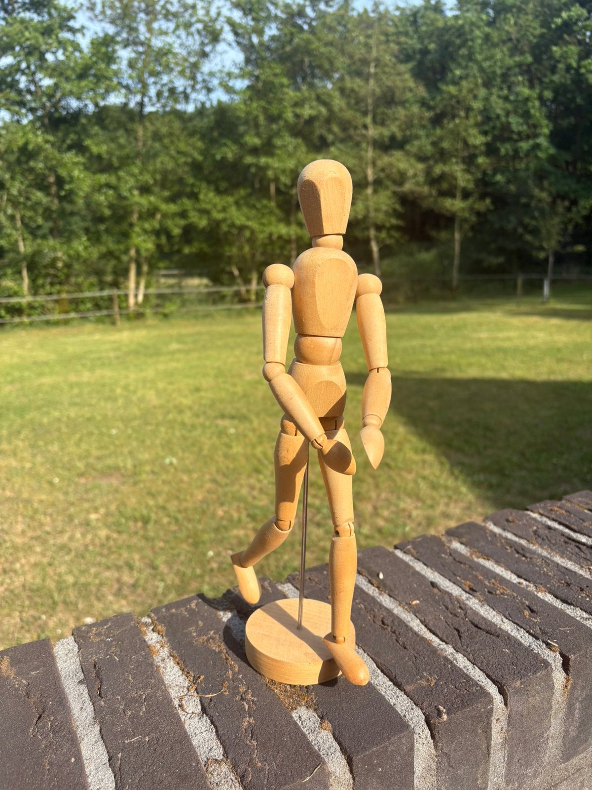 Houten tekenpop/modelpop, Hobby en Vrije tijd, Tekenen, Ophalen of Verzenden, Zo goed als nieuw