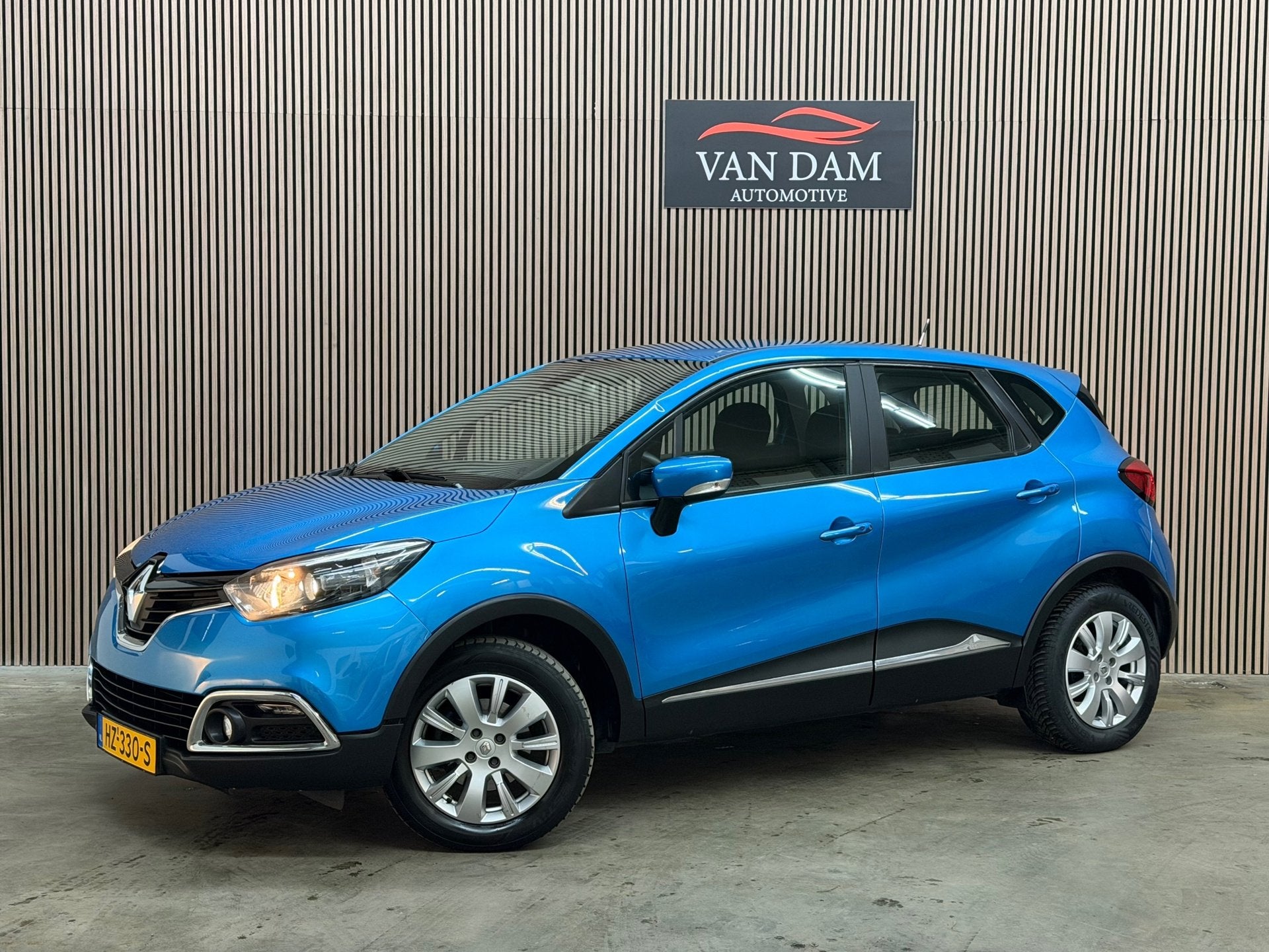 Renault Captur 1.2 TCe Dynamique 2013 AUTOMAAT CRUISE TREKHA, Auto's, Euro 5, Stof, Zwart, 4 cilinders