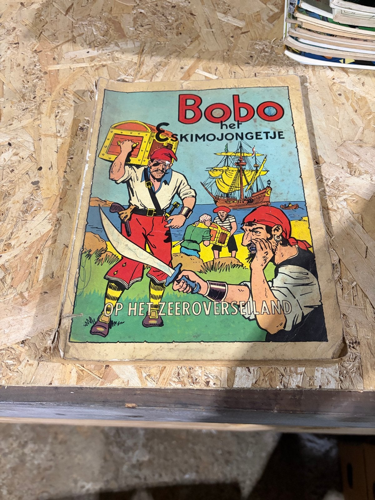 Bobo het Eskimo Jongetje - Op het Zeerooverseiland, Eén stripboek, Ophalen, Gelezen