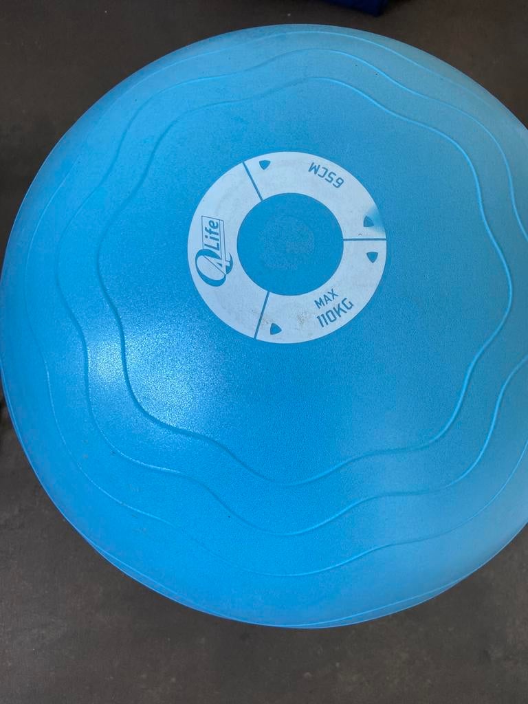 Q4life Fitness Gymbal Zwangerschapsbal, Sport en Fitness, Ophalen, Zo goed als nieuw, Yogamat