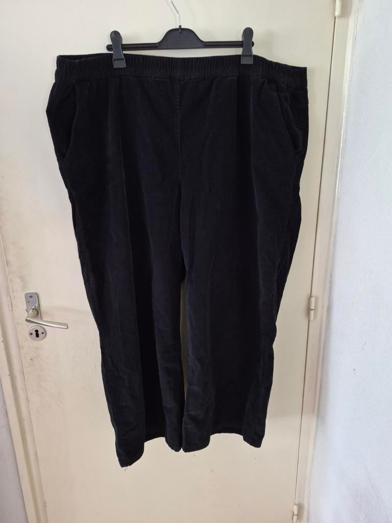 Zwarte corduroy broek - BPC Bonprix Collection, Zwart, Maat 46/48 (XL) of groter, Ophalen of Verzenden, Lang
