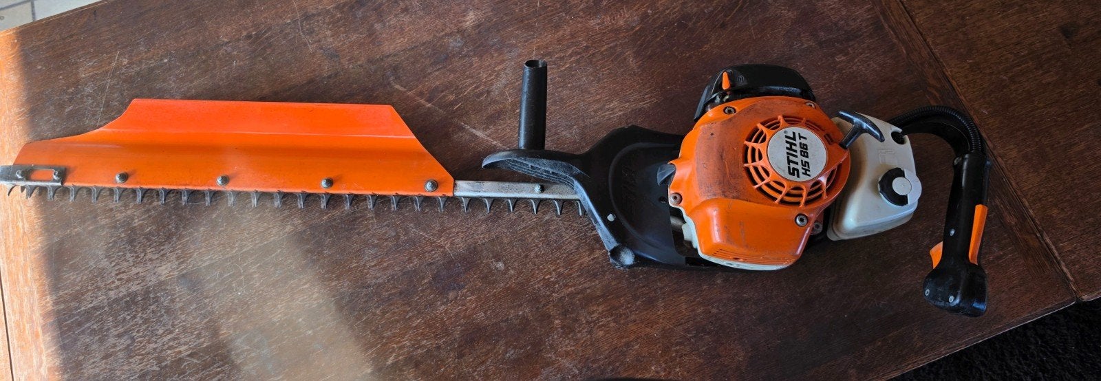 Stihl Heggenschaar HS86T. Ideaal voor buxes., Ophalen of Verzenden, Gebruikt, Benzine, Stihl