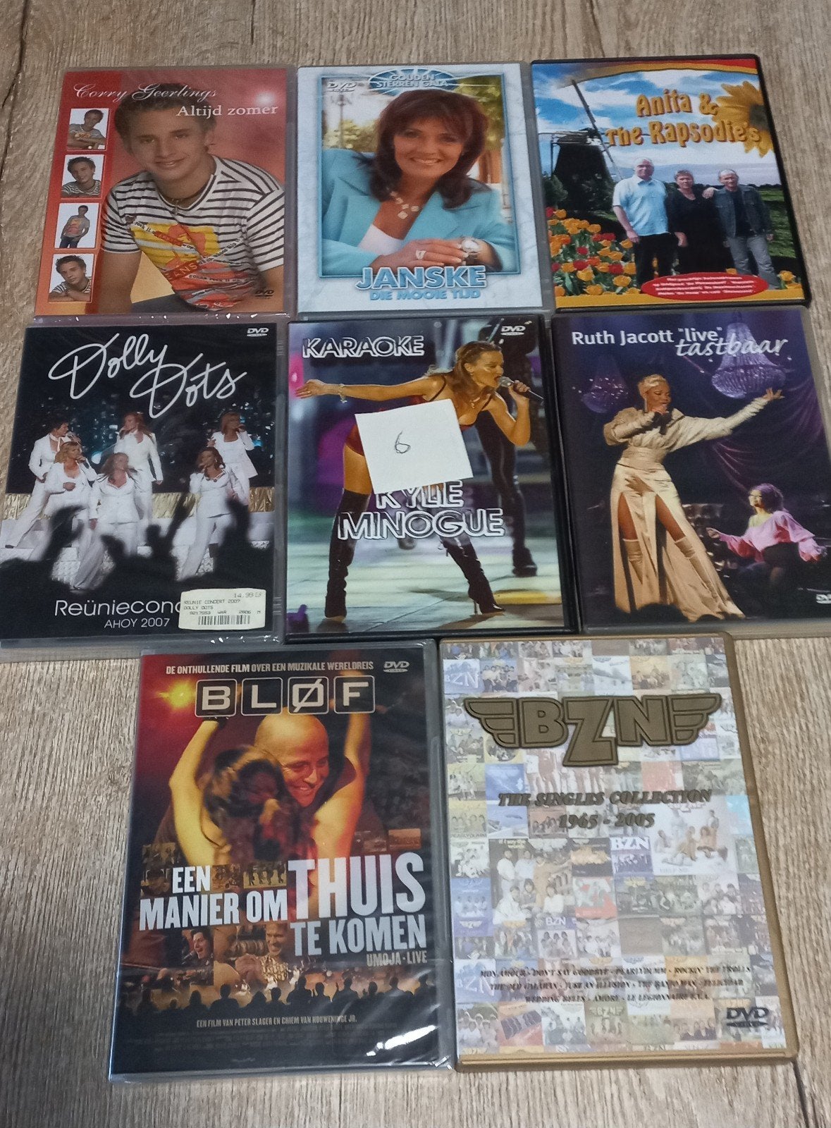 Diverse muziek DVD's: nummer 6, Gebruikt, Alle leeftijden, Nederlands, Ophalen of Verzenden