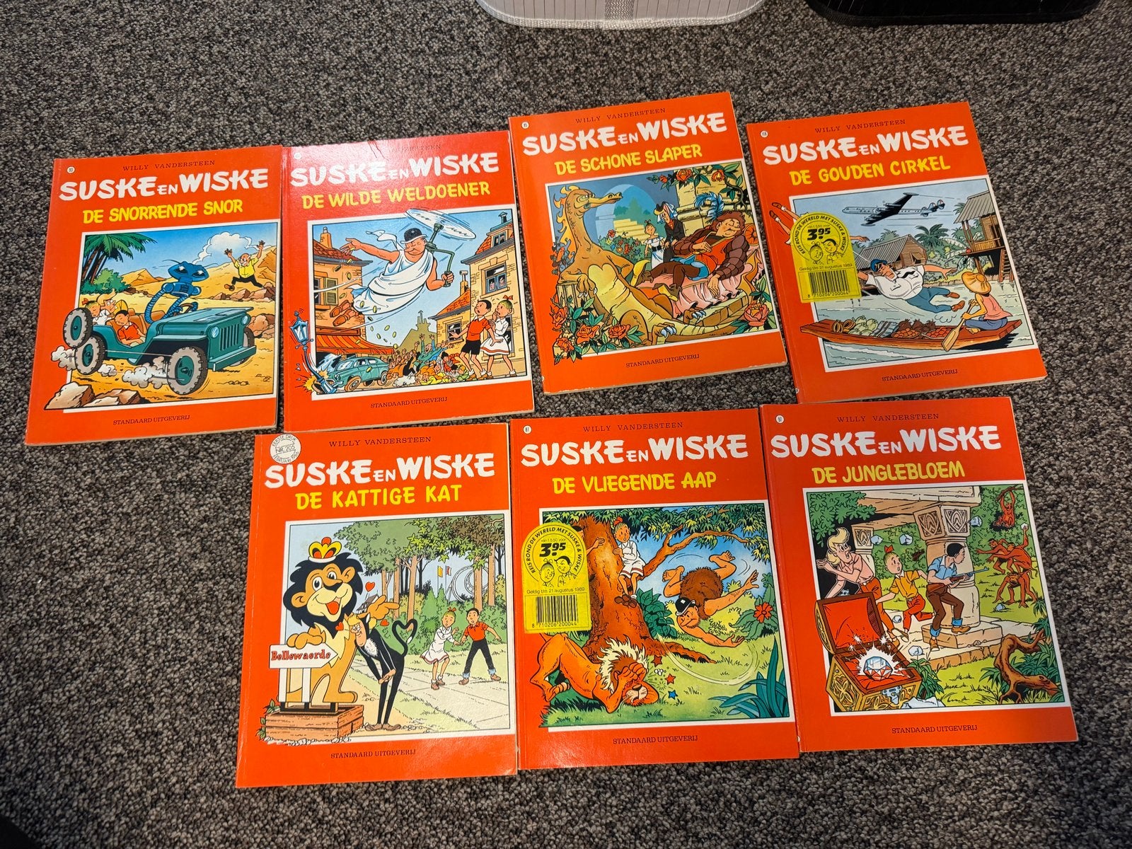 Suske en Wiske stripboeken - Grote collectie, Meerdere stripboeken, Ophalen of Verzenden, Gelezen