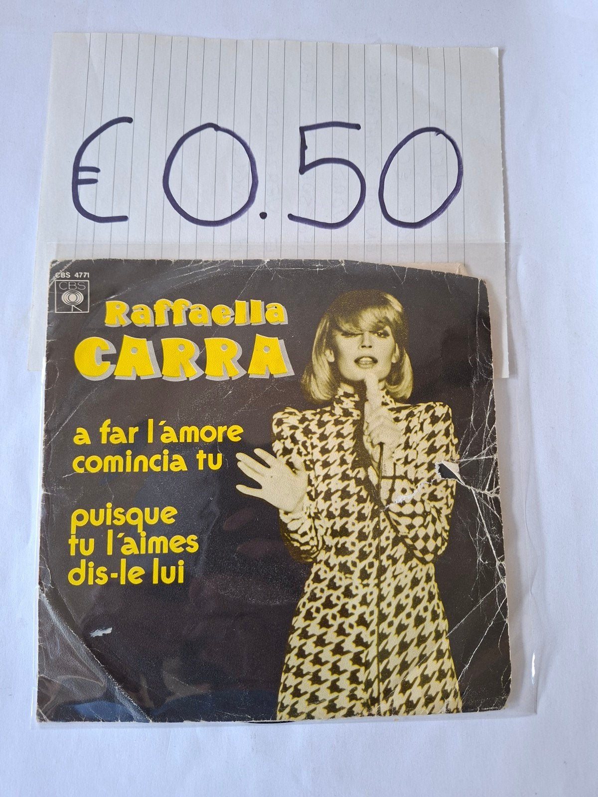 Raffaella Carra, Ophalen of Verzenden, Gebruikt, 7 inch, Pop