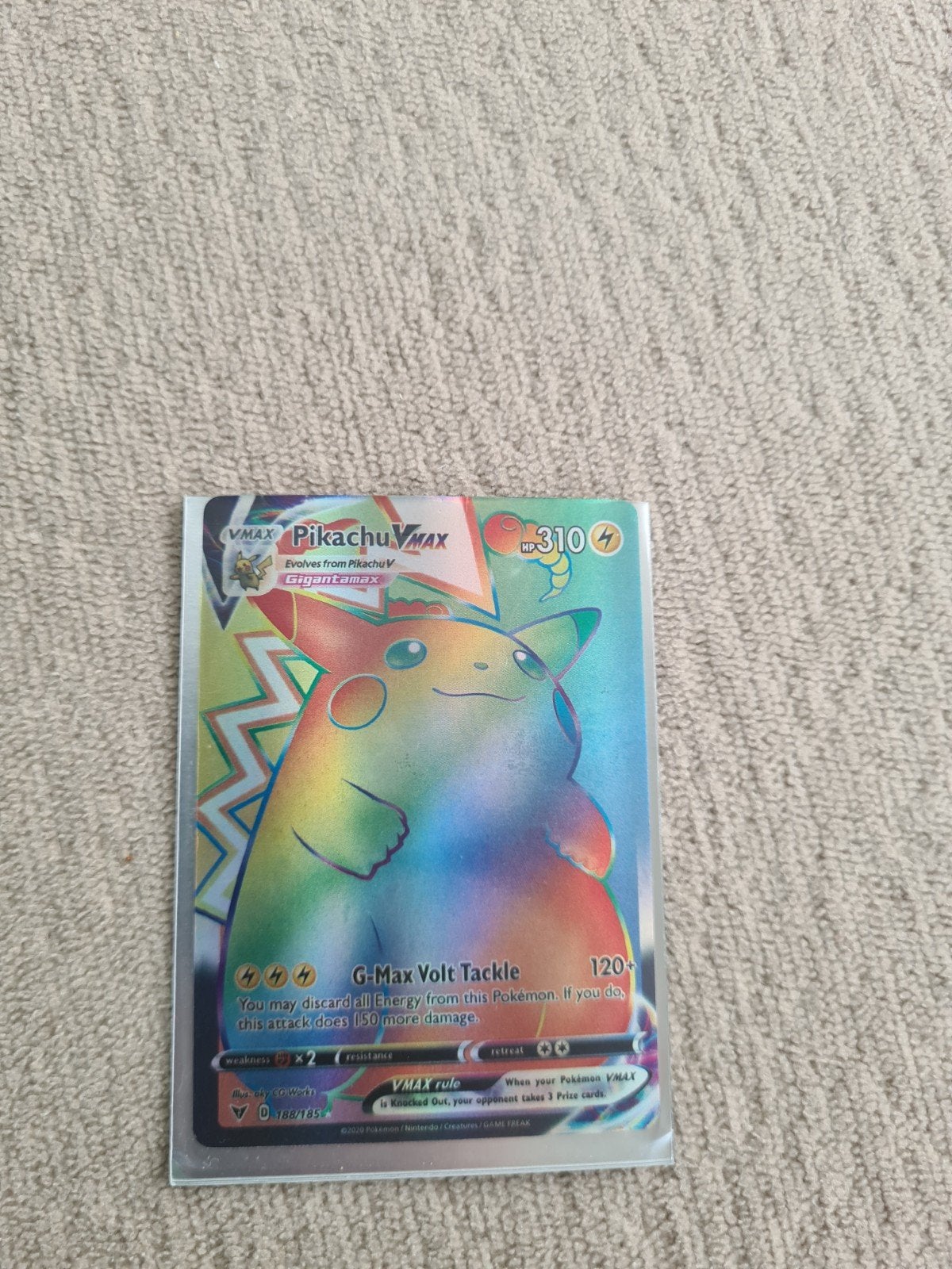 Zeldzame Pokémon Kaarten: Pikachu VMAX, Charizard VMAX, Nita, Ophalen of Verzenden