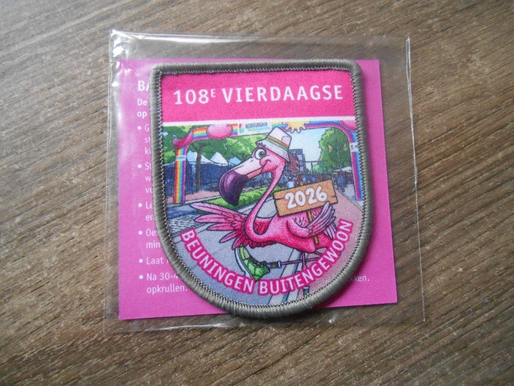 Vierdaagse badge 2026, Ophalen of Verzenden, Nieuw, Overige typen