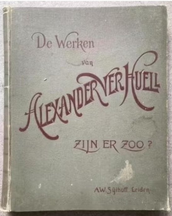 De Werken van Alexander Ver Huell: Zijn er zoo?  **, Gelezen, Ophalen of Verzenden, Alexander Ver Huell, Schilder- en Tekenkunst