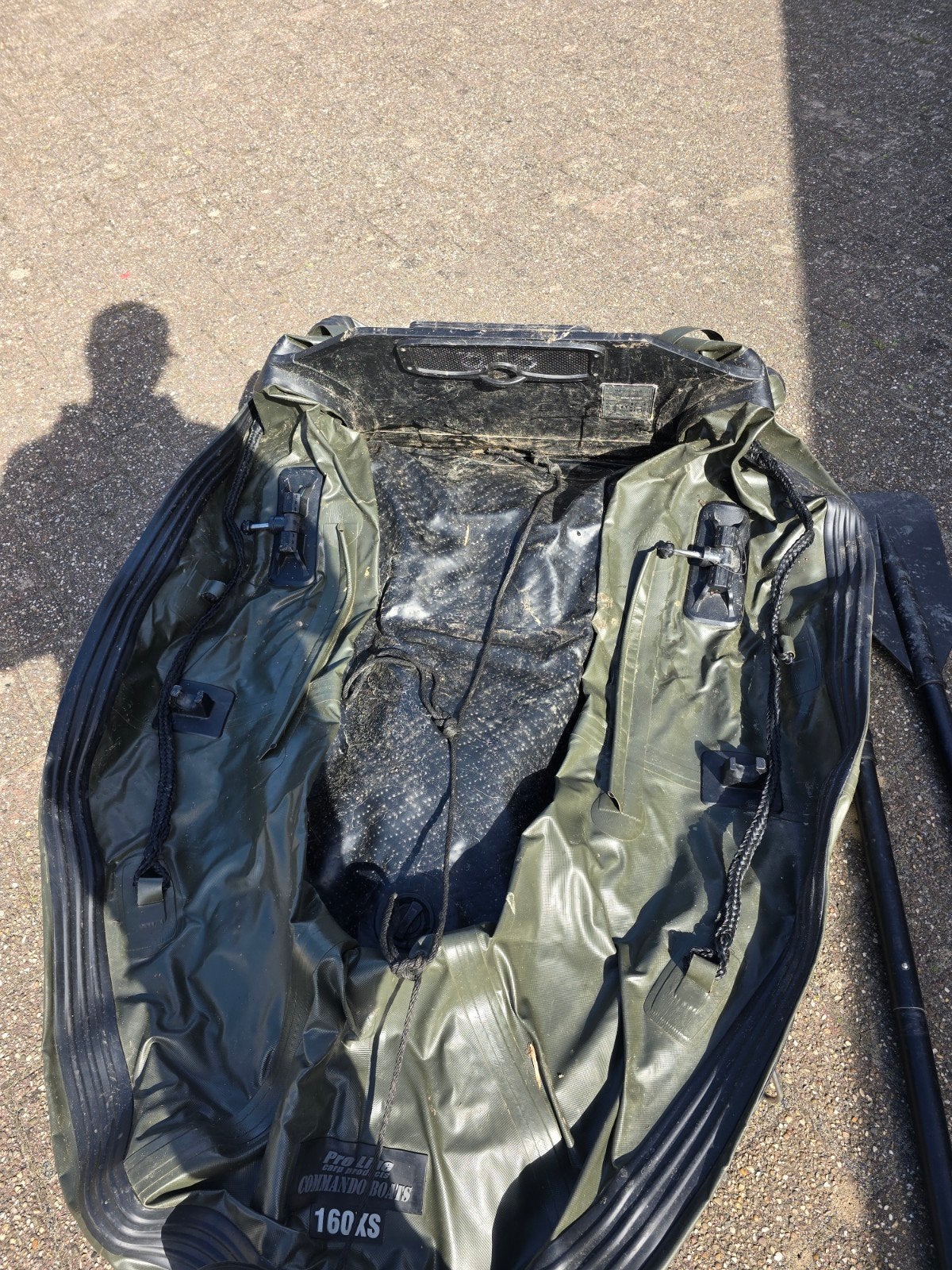 Proline 160 AD rubberboot set compleet, Ophalen