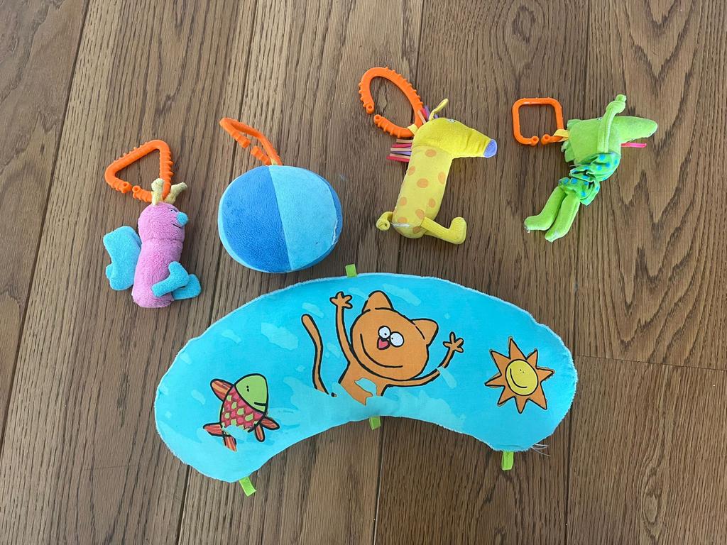 TafToys Speelkleed met bogen en speeltjes (100x150), Ophalen of Verzenden, Gebruikt