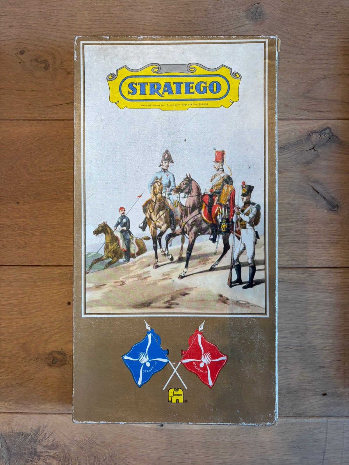 Stratego klassiek bordspel, Een of twee spelers, Ophalen of Verzenden, Gebruikt